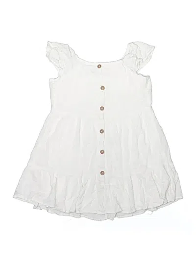 Pre-owned Art Class Kids' Dress In White