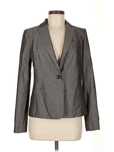 Pre-owned Banana Republic Blazer Jacket In Gray
