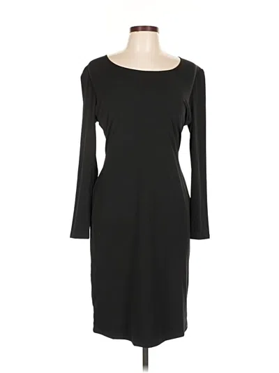 Pre-owned Shape Fx Casual Dress In Black