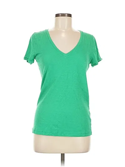 Pre-owned J.crew Factory Store Short Sleeve T-shirt In Green