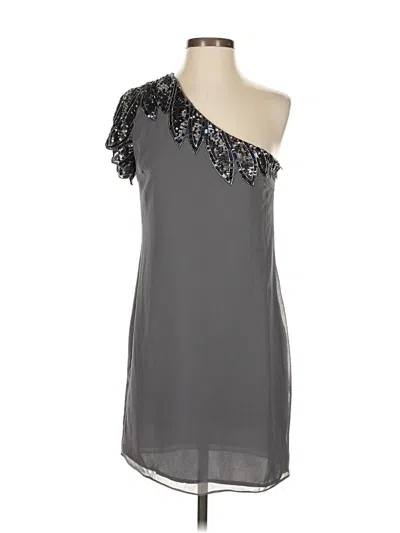 Pre-owned Ark & Co. Cocktail Dress In Gray