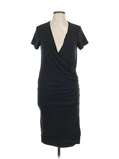 Pre-owned James Perse Cocktail Dress In Gray
