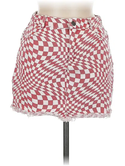 Pre-owned Le Lis Casual Skirt In Red