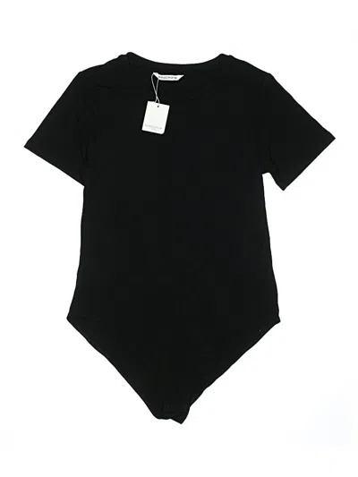 Pre-owned Mangopop Collection Bodysuit In Black