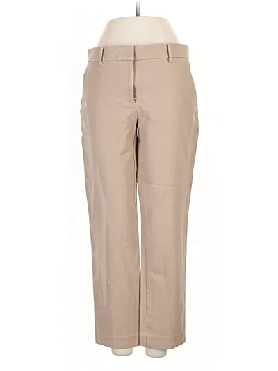 Pre-owned Ann Taylor Khaki Pant In Brown