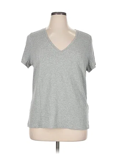 Pre-owned Banana Republic Factory Store Short Sleeve T-shirt In Gray