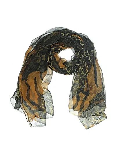 Pre-owned Unbranded Scarf In Orange