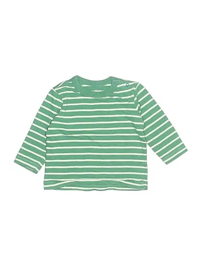 Pre-owned Primary Clothing Babies' 3/4 Sleeve T-shirt In Green