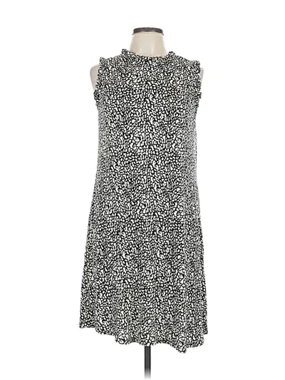 Pre-owned 24/7 Maurices Casual Dress In Gray