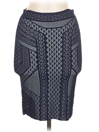 Pre-owned Bcbgmaxazria Cocktail Dress In Blue