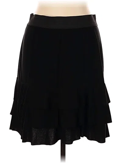 Pre-owned Carole Little Formal Skirt In Black
