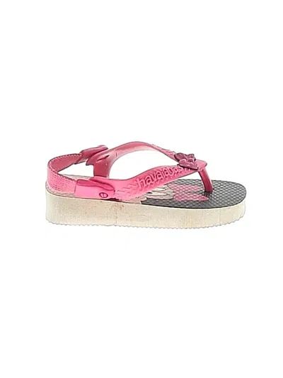 Pre-owned Havaianas Kids' Sandals In Pink