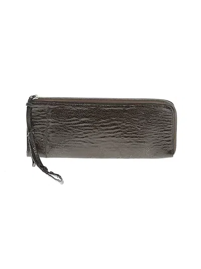 Pre-owned Aldo Wristlet In Gray