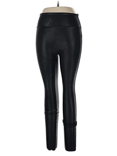 Pre-owned Spanx Active Pants In Black