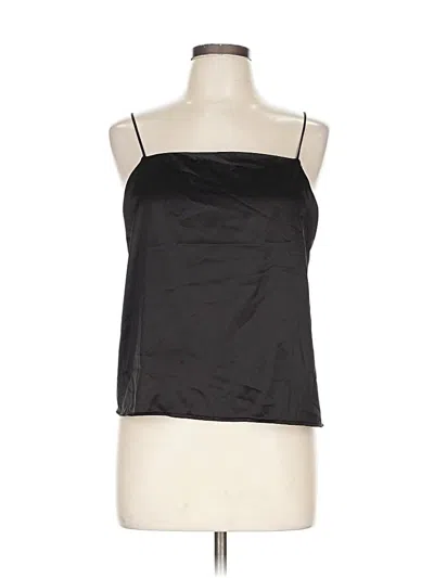 Pre-owned Zara Tank Top Black Strapless Neckline Tops