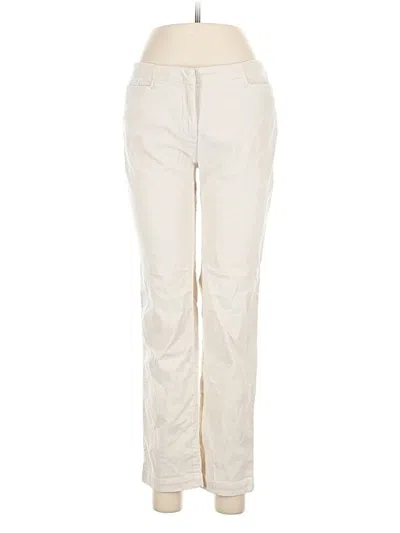 Pre-owned Jjill Casual Pants In White