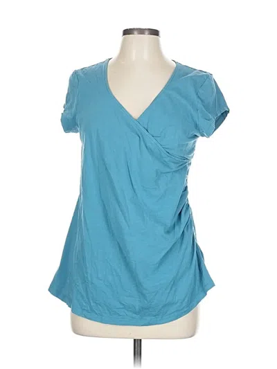 Pre-owned Old Navy Short Sleeve T-shirt In Blue