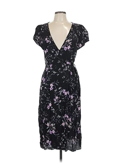 Pre-owned Express Casual Dress In Black