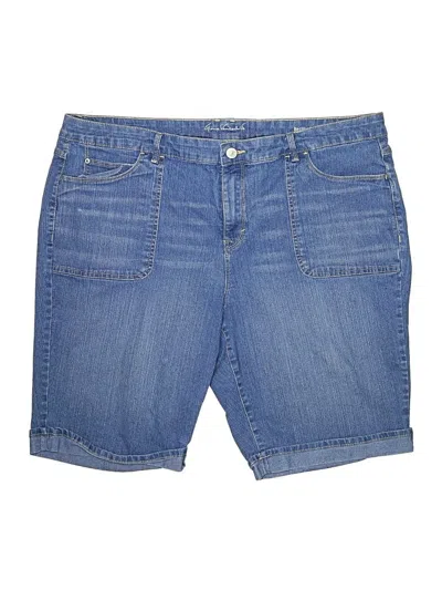 Pre-owned Gloria Vanderbilt Denim Shorts In Blue
