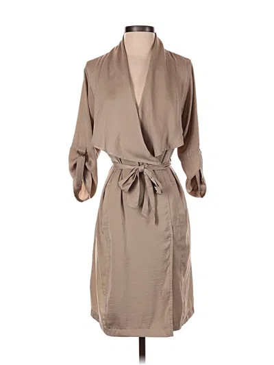 Pre-owned Bcbgmaxazria Casual Dress In Brown