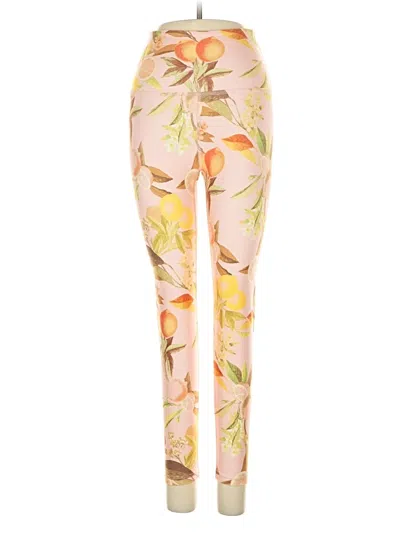 Pre-owned Beyond Yoga Casual Pants In Pink