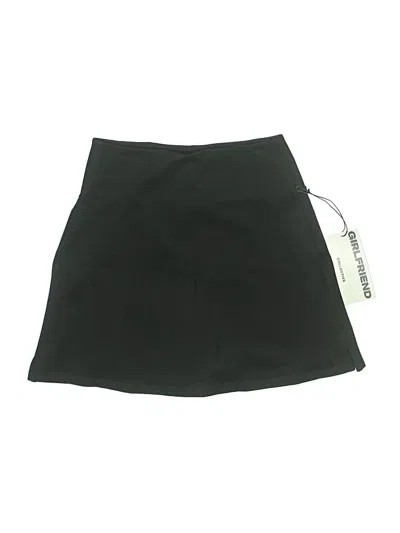 Pre-owned Girlfriend Collective Active Skort In Black