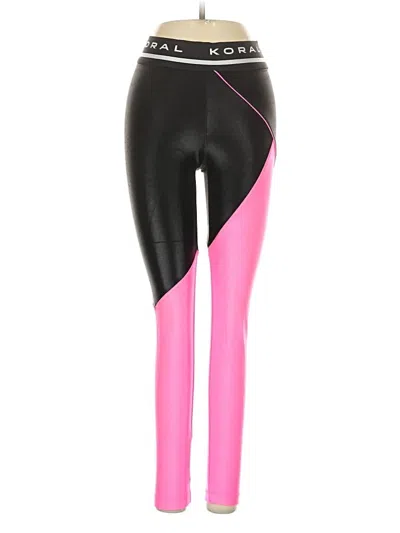 Pre-owned Koral Active Pants In Pink