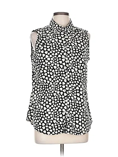 Cynthia Rowley Sleeveless Blouse In Black