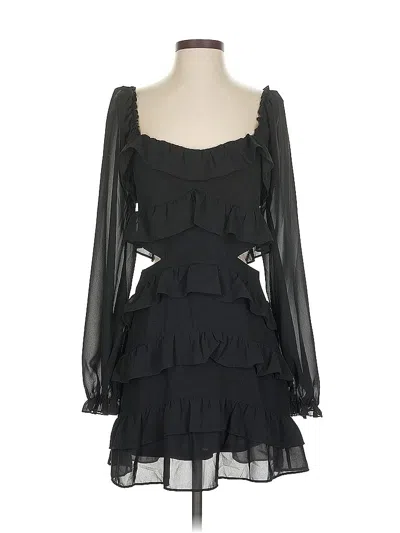 Pre-owned Altar'd State Cocktail Dress In Black