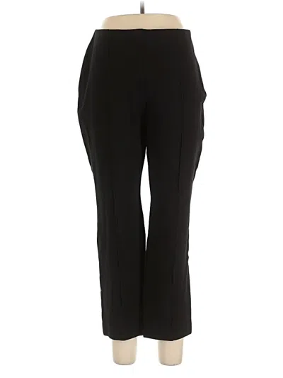 Pre-owned Chico's Dress Pants In Black