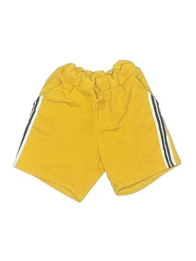 Pre-owned Janie And Jack Kids' Athletic Shorts In Yellow