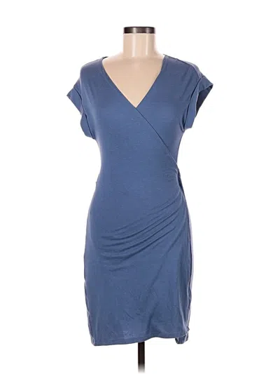 Pre-owned Aerie Casual Dress In Blue