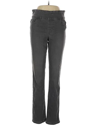 Pre-owned Gloria Vanderbilt Jeggings In Gray