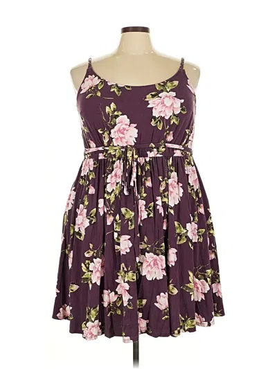 Pre-owned Torrid Casual Dress In Purple