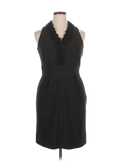 Pre-owned Taylor Cocktail Dress In Black
