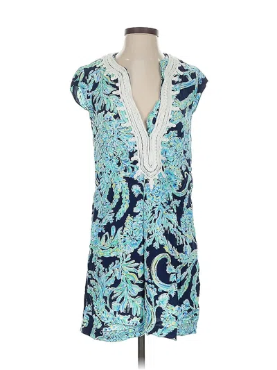Pre-owned Lilly Pulitzer Casual Dress In Blue
