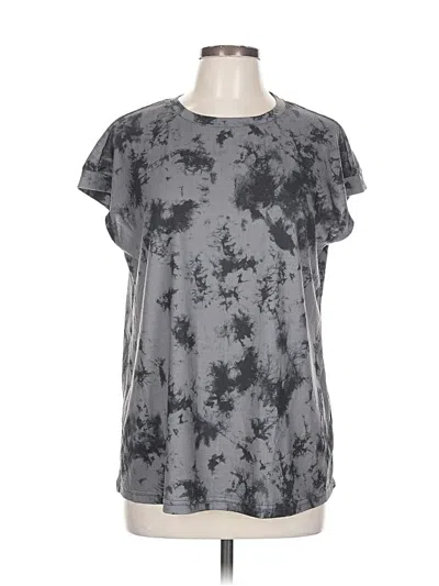 Pre-owned Unbranded Short Sleeve T-shirt In Gray