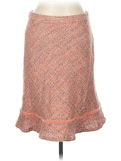 Pre-owned Gap Formal Skirt In Orange