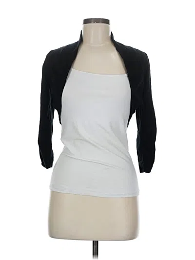 Pre-owned Maurices Cardigan Sweater In Black