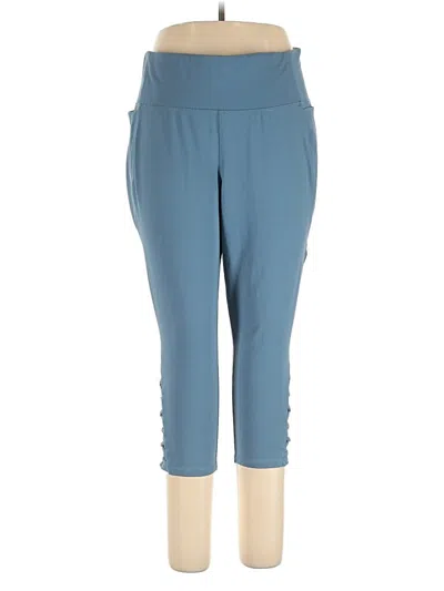 Pre-owned Livi Active Pants In Blue