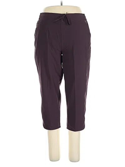 Pre-owned Marika Casual Pants In Purple