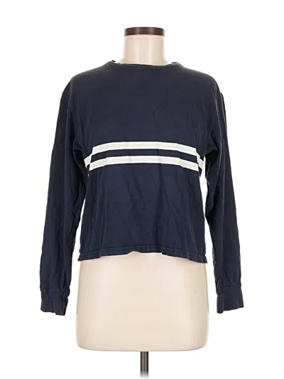 Pre-owned John Galt 3/4 Sleeve T-shirt In Blue