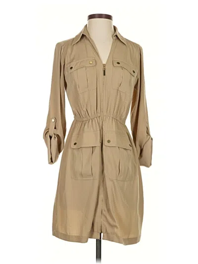 Pre-owned Alfani Casual Dress In Brown