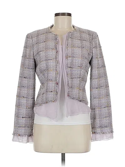 Pre-owned Abs Allen Schwartz Blazer Jacket In Purple