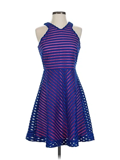 Pre-owned Lilly Pulitzer Cocktail Dress In Blue