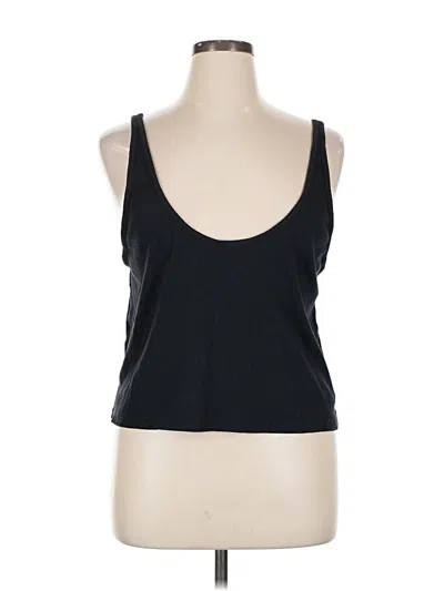 Pre-owned Savage X Fenty Tank Top Black Halter Neckline Tops