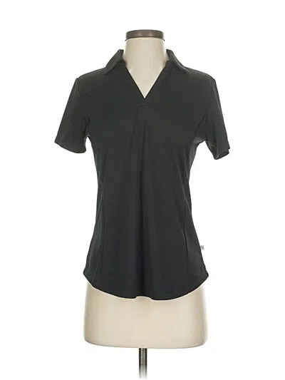 Pre-owned Lady Hagen Short Sleeve Polo Shirt In Gray