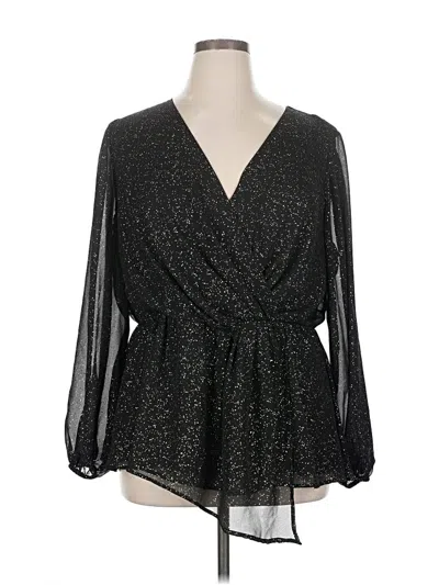 Pre-owned Lane Bryant Cocktail Dress In Black