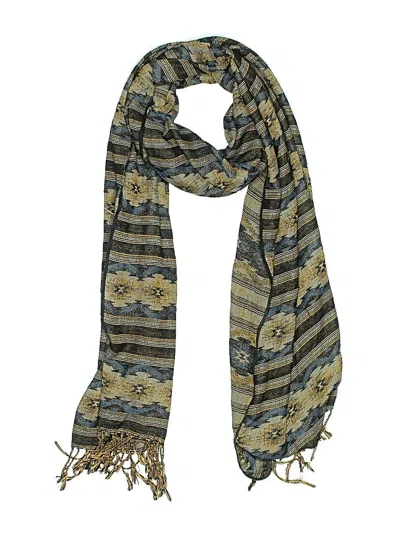 Pre-owned Unbranded Scarf In Brown