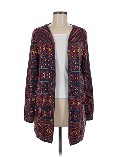 Pre-owned Norm Thompson Cardigan Sweater In Blue